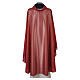 Chasuble in wool and lurex, blended colour Gamma s1
