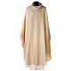 Chasuble in wool and lurex, blended colour Gamma s4