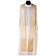 Casulla degradada con tejido precioso de lana lurex Gamma s10