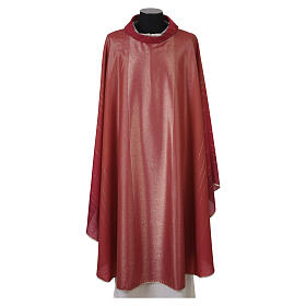 Blended Color Chasuble in wool and lurex Gamma