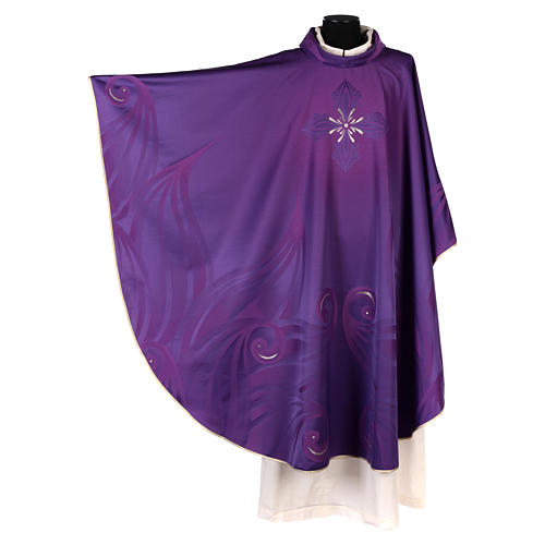 Chasuble in high quality wool, Jacquard fabric Gamma 3