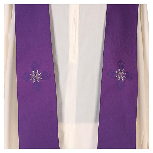 Chasuble in high quality wool, Jacquard fabric Gamma 8