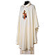 Chasuble Saint Joseph 100% polyester couleur ivoire impression directe s3