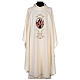 Chasuble with St Joseph liturgical colors 100% polyester Gamma s1