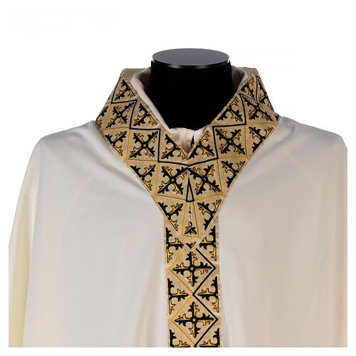 Byzantine chasuble, polyester, 4 liturgical colours 2