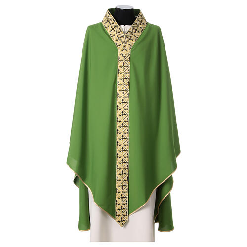 Byzantine chasuble, polyester, 4 liturgical colours 2