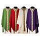 Byzantine chasuble, polyester, 4 liturgical colours s1