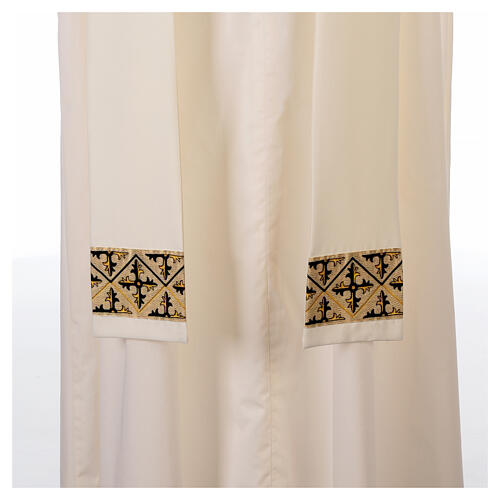Chasuble byzantine polyester 4 couleurs liturgiques 11