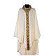 Chasuble byzantine polyester 4 couleurs liturgiques s1
