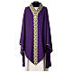 Byzantine chasuble in polyester 4 liturgical colors s9