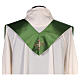 Chasuble in silk wool with embroidery Gamma s10