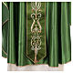 Chasuble in silk wool with embroidery Gamma s4