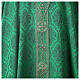 Chasuble damassée avec col en V 100% acétate s3