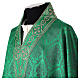 Chasuble damassée avec col en V 100% acétate s5