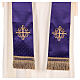 Chasuble in wool with embroidered gallon Gamma s9