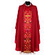 Chasuble in pure wool with embroidered cross Gamma s1