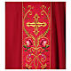 Liturgical Chasuble in pure wool with embroidered cross Gamma s2