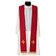 Liturgical Chasuble in pure wool with embroidered cross Gamma s6