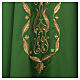 Chasuble in pure wool with golden embroidery on the front Gamma s5
