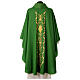 Chasuble in pure wool with golden embroidery on the front Gamma s6