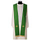 Chasuble in pure wool with golden embroidery on the front Gamma s7