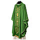 Chasuble in pure wool with embroidered satin gallon Gamma s2