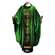 Liturgical Chasuble in pure wool with embroidered cross on gallon Gamma s1