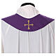 Chasuble of 100% wool, grape branches applied to the fabric Gamma s7
