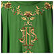 Chasuble in pure wool with fine embroidery on the front Gamma s2