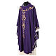 Chasuble in pure wool with fine embroidery on the front Gamma s9