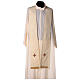 Chasuble in pure wool with embroidered gallon Gamma s6