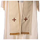 Chasuble in pure wool with embroidered gallon Gamma s7