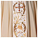 Priest Chasuble in pure wool with embroidered gallon Gamma s2