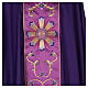 Chasuble in pure wool with decorated gallon Gamma s2