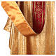 Gold Chasuble in broderie fabric with red gallon Gamma s5