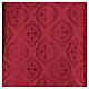 Chasuble in damask fabric with brocade gallon Gamma s6