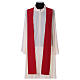 Chasuble in polyester with machine-embroidered cross Gamma s4