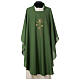 Chasuble polyester croix brodée à la machine Gamma s7
