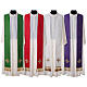 Chasuble and stole with cross and stones 100% polyester s7