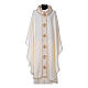 Chasuble with Italian neckline and stones decorations s5