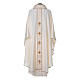 Chasuble with Italian neckline and stones decorations s9
