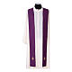 Chasuble with Italian neckline and stones decorations s14
