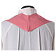 Chasuble polyester rose s5