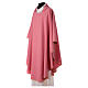 Pink chasuble in polyester s2