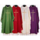 Liturgical chasuble with cross, polyester s1