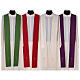 Liturgical chasuble with cross, polyester s8