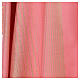 Pink striped chasuble of wool and lurex Gamma s4