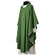 Chasuble with cross, Alfa and Omega with spikes, 100% polyester Gamma s5