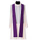 Chasuble with cross, Alfa and Omega with spikes, 100% polyester Gamma s10