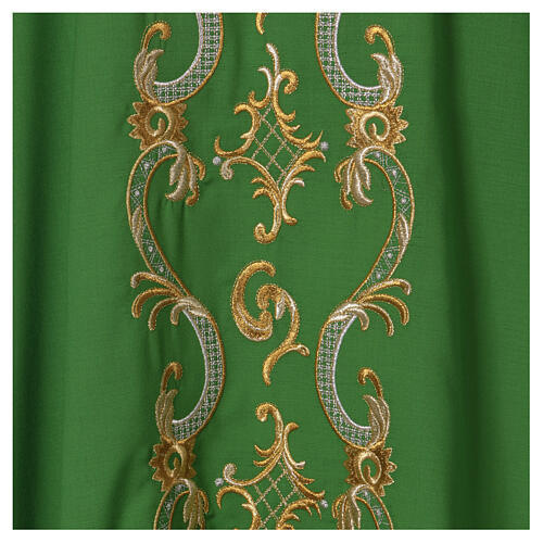 Wool chasuble with silver and gold decorations Gamma 4